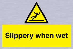 slippery when wet